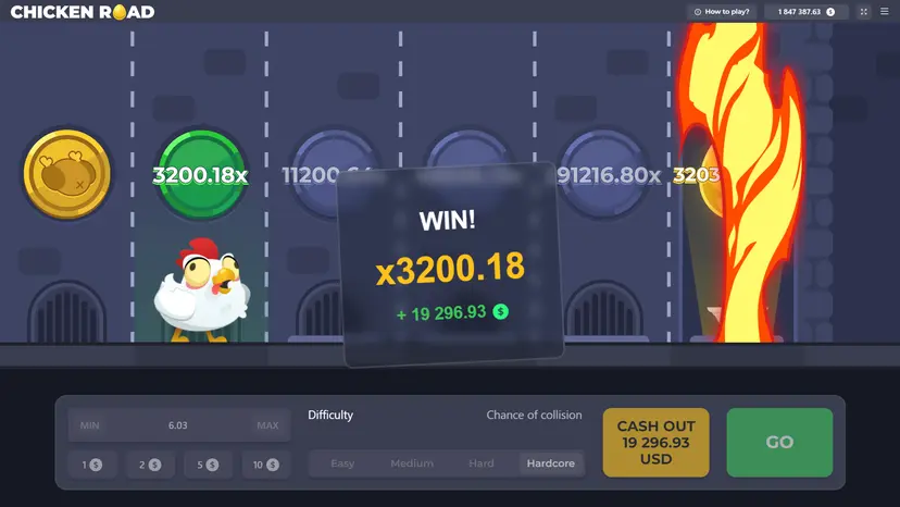 Chicken Road official gameplay